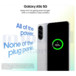 ⁦Samsung Galaxy A56 Dual SIM 6GB/8GB RAM – 128GB/256GB – 5G⁩ - الصورة ⁦13⁩