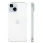 ⁦Apple iPhone 15, 6GB RAM, 128GB - Blue (2-year warranty)⁩ - الصورة ⁦2⁩