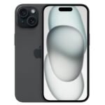 أبل ايفون 15 بلس رامات 6 جيجا, 128 جيجابايت - أسود (ضمان سنتين)