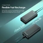 ⁦Oraimo Power Bank 10000mAh OPB-1100D – Black⁩ - الصورة ⁦5⁩