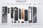 ⁦Tecno Camon 40 Pro Dual SIM - 256GB, 12GB RAM, 5G⁩ - الصورة ⁦2⁩
